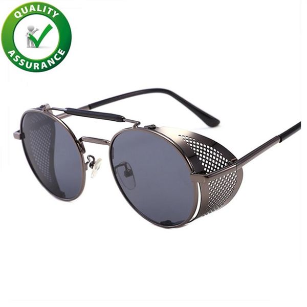 mens designer sunglasses luxury steampunk glasses for women men retro round eyewear glasses uv400 steam punk lunettes de so1755, White;black
mens designer sunglasses luxury steampunk glasses for women men retro round eyewear glasses uv400 steam punk lunettes de so1755, White;black