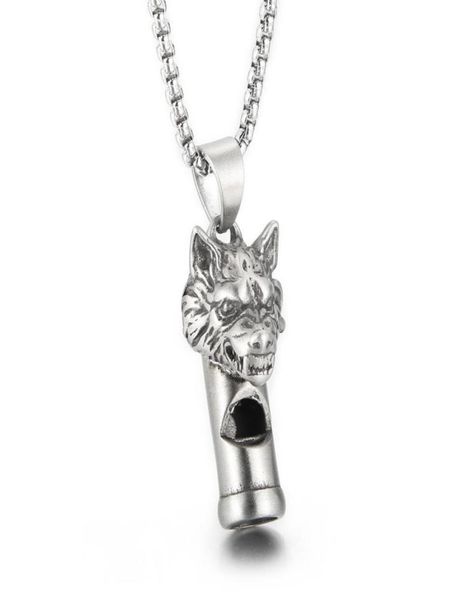 gothic wolf head whistle necklace pendant casting stainless steel rolo chain jewelry for mens boys cool gifts 3mm 24 inch2778384, Silver
gothic wolf head whistle necklace pendant casting stainless steel rolo chain jewelry for mens boys cool gifts 3mm 24 inch2778384, Silver