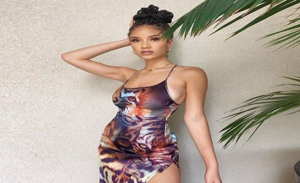 tiger print long split maxi dresses women party clubwear summer camis lace up backless female holiday beach dress outfits2275618, Black;gray
tiger print long split maxi dresses women party clubwear summer camis lace up backless female holiday beach dress outfits2275618, Black;gray