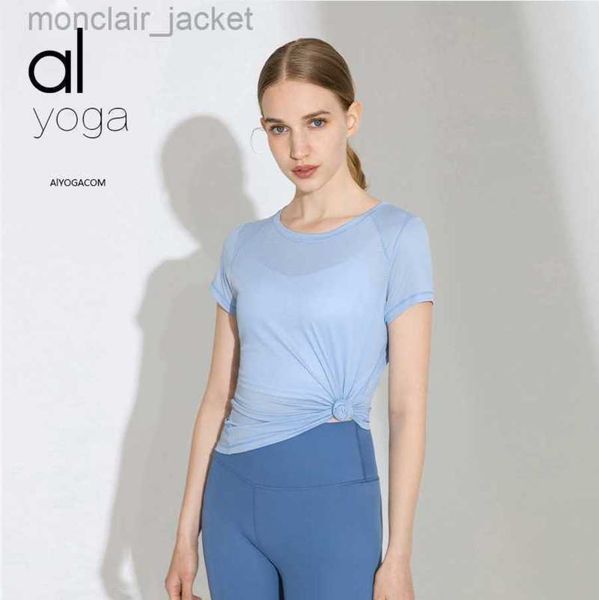 desginer alos yoga t shirt originspring/summer new sports short sleeve cover up fitness suit women's t-shirt mesh beauty tight suit, White
desginer alos yoga t shirt originspring/summer new sports short sleeve cover up fitness suit women's t-shirt mesh beauty tight suit, White