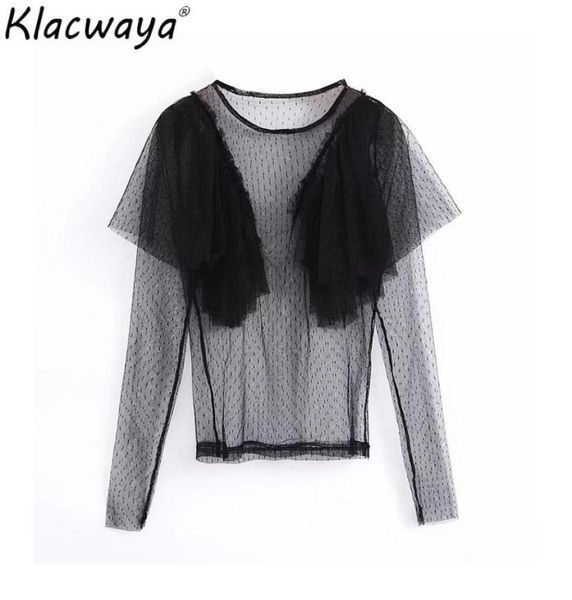 women black transparent organza blouse shirts 2021 summer beach fashion ladies elegant sun shirt parties girls chic femme wom1707031, White
women black transparent organza blouse shirts 2021 summer beach fashion ladies elegant sun shirt parties girls chic femme wom1707031, White