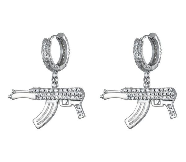 men women personality earrings gold silver color ice out bling cz gun earrings for girls women nice gift8923874, Golden;silver
men women personality earrings gold silver color ice out bling cz gun earrings for girls women nice gift8923874, Golden;silver