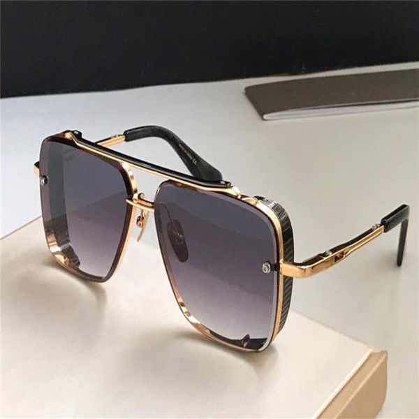 new popular sunglasses limited edition six men sunglasses k gold retro square frame crystal cutting lens with grid detachable229g, White;black
new popular sunglasses limited edition six men sunglasses k gold retro square frame crystal cutting lens with grid detachable229g, White;black