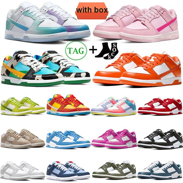 with box casual shoes designer men women panda white black triple pink grey fog university blues cracked orange active fuchsia mens trainers
with box casual shoes designer men women panda white black triple pink grey fog university blues cracked orange active fuchsia mens trainers