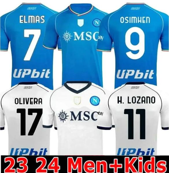 23 24 napoli soccer jerseys maglia 2023 2024 kids kit naples home football shirt h.lozano kvaratskhelia simeone special maradona osimhen ang, Black
23 24 napoli soccer jerseys maglia 2023 2024 kids kit naples home football shirt h.lozano kvaratskhelia simeone special maradona osimhen ang, Black