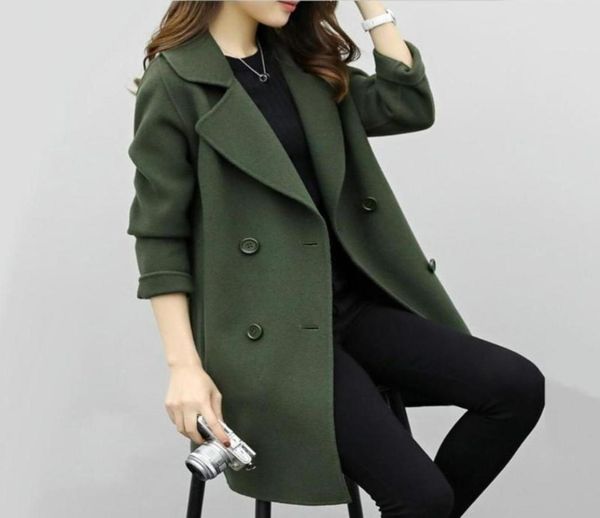 women ladies autumn winter casual solid color lapel doublebreasted woolen mini trench coat15311677416418, Black
women ladies autumn winter casual solid color lapel doublebreasted woolen mini trench coat15311677416418, Black