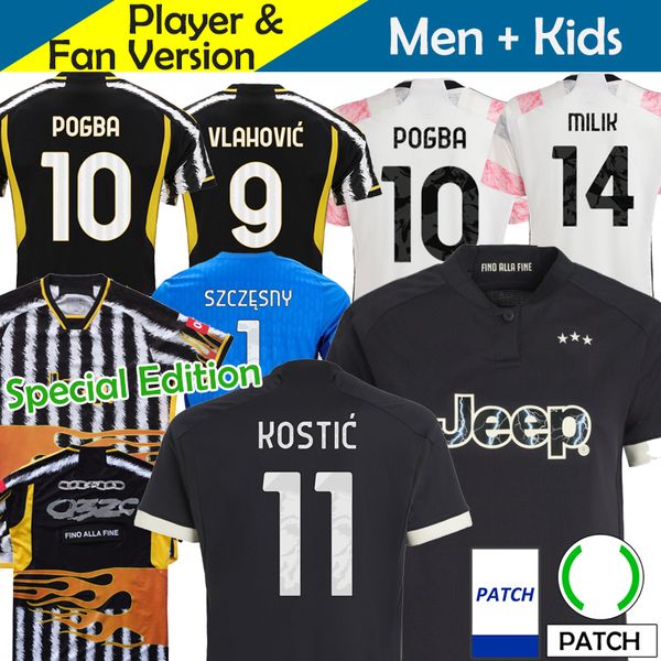 23 24 maglia juve soccer jerseys kids kit calcio maglie 2023 2024 football shirts player version special eedition home away third 3rd vlahov, Black;yellow
23 24 maglia juve soccer jerseys kids kit calcio maglie 2023 2024 football shirts player version special eedition home away third 3rd vlahov, Black;yellow