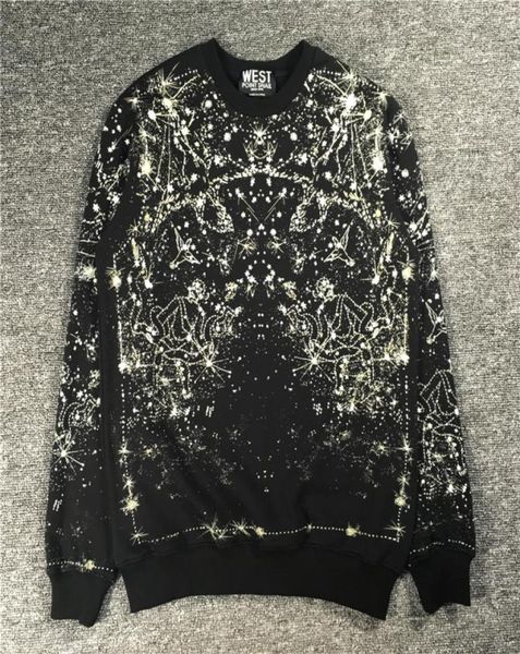 2021 fallwinter fashion men039s sweatshirt starry sky constellation spray paint printed round neck outer wear couple loose com6855486, Black
2021 fallwinter fashion men039s sweatshirt starry sky constellation spray paint printed round neck outer wear couple loose com6855486, Black