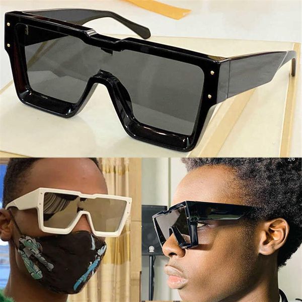 designer cyclone sunglasses z1547w angular line frame and deep bevel design thick plate reflective crystal decoration classic men&241v, White;black
designer cyclone sunglasses z1547w angular line frame and deep bevel design thick plate reflective crystal decoration classic men&241v, White;black