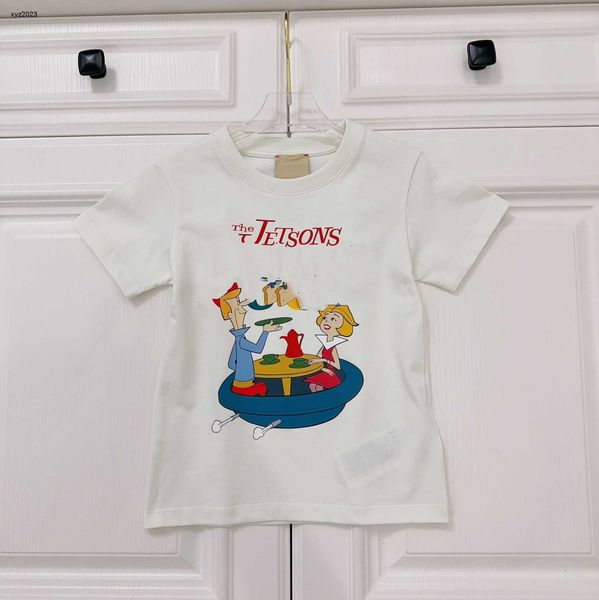 23ss designer kids t shirt cartoon pattern printing baby t-shirt size 100-160 cm child short sleeve round neck tees june23, Blue
23ss designer kids t shirt cartoon pattern printing baby t-shirt size 100-160 cm child short sleeve round neck tees june23, Blue