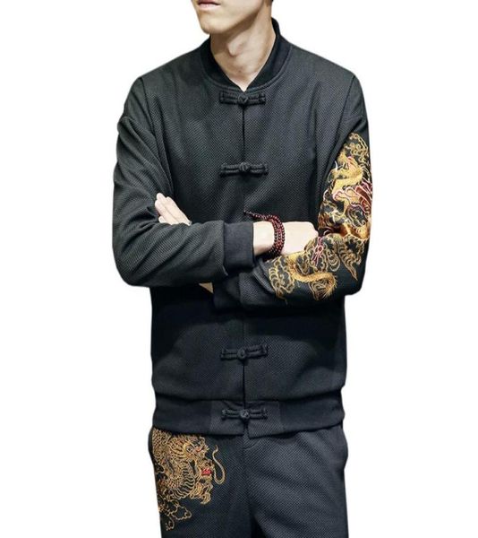 chinese style retro button embroidery dragon embroidery bomber jacket5359223, Black;brown
chinese style retro button embroidery dragon embroidery bomber jacket5359223, Black;brown