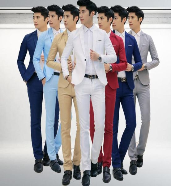 explosion fashion suit two sets of multicolor men039s korean version of slim casual suit sets men039s clothing multicolor s2209252, White;black
explosion fashion suit two sets of multicolor men039s korean version of slim casual suit sets men039s clothing multicolor s2209252, White;black