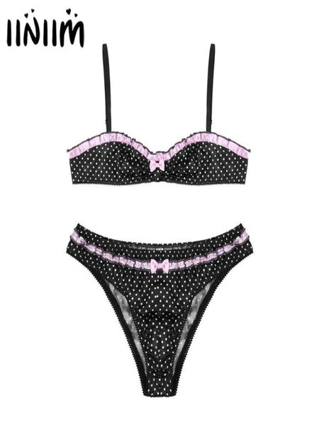 mens male sissy lingerie sets polka dot exotic apparel sleepwear ruffles bra with jockstraps pouch briefs underwear bras9814992, Red;black
mens male sissy lingerie sets polka dot exotic apparel sleepwear ruffles bra with jockstraps pouch briefs underwear bras9814992, Red;black