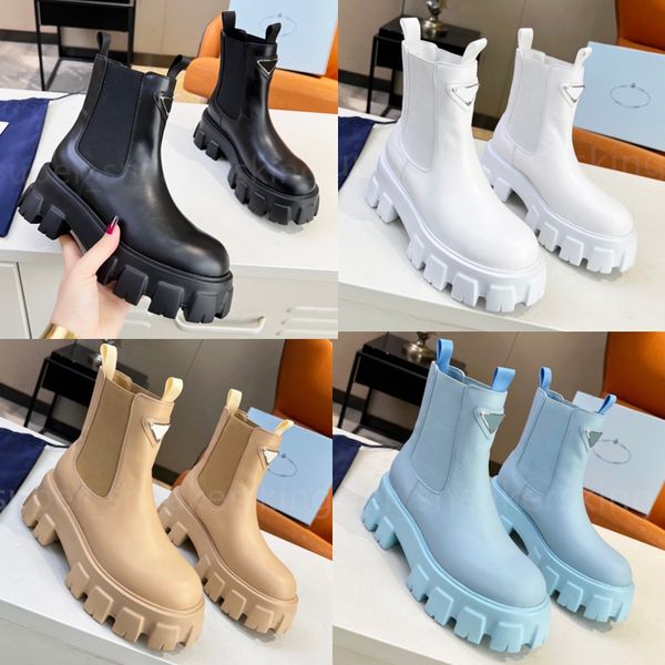 designer shoes monolith platform women boots black shiny leather ankle boots round head sneaker pointed thick bottom loafers boot size 35-41
designer shoes monolith platform women boots black shiny leather ankle boots round head sneaker pointed thick bottom loafers boot size 35-41