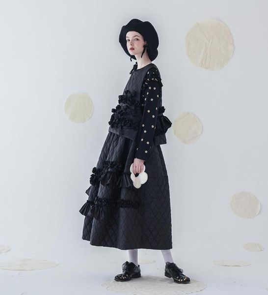 imakokoni plus cotton short sleeveless waistcoat original design light and warm outer wear vest 2105137735244, Black;white
imakokoni plus cotton short sleeveless waistcoat original design light and warm outer wear vest 2105137735244, Black;white