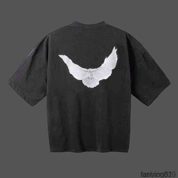 men's t-shirts tripartite dove designer kanyes wests fashion co branded men oversize tees polos peace doves printed mens and womens yzy, White;black
men's t-shirts tripartite dove designer kanyes wests fashion co branded men oversize tees polos peace doves printed mens and womens yzy, White;black