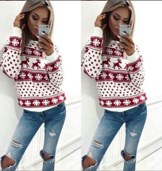 women lady jumper sweater pullover coat christmas winte ladies warm brief sweaters women clothing new2587882, White;black
women lady jumper sweater pullover coat christmas winte ladies warm brief sweaters women clothing new2587882, White;black