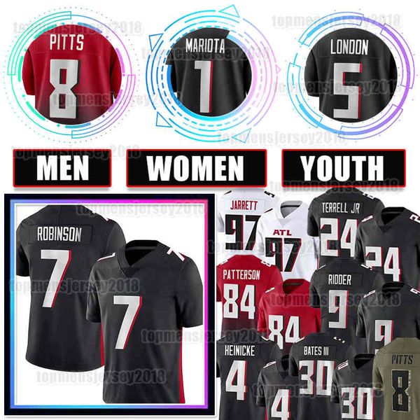 7 bijan robinson jersey 5 drake london football 8 kyle pitts atlantas falcon cordarrelle patterson 24 a.j. terrell jr. desmond ridder aj 6 y, Black;red
7 bijan robinson jersey 5 drake london football 8 kyle pitts atlantas falcon cordarrelle patterson 24 a.j. terrell jr. desmond ridder aj 6 y, Black;red
