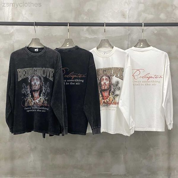 men's t-shirts good quality vintage characters letter cross t shirt men oversized women long sleeves t-shirt washed fashion tee men clo, White;black
men's t-shirts good quality vintage characters letter cross t shirt men oversized women long sleeves t-shirt washed fashion tee men clo, White;black