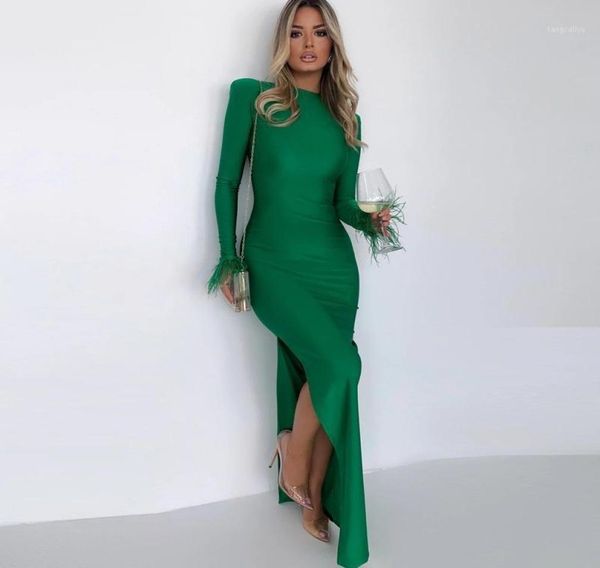 casual dresses elegant green bodycon maxi dress 2022 ostrich feather sleeve club party prom split long for women evening gown2853195, Black;gray
casual dresses elegant green bodycon maxi dress 2022 ostrich feather sleeve club party prom split long for women evening gown2853195, Black;gray