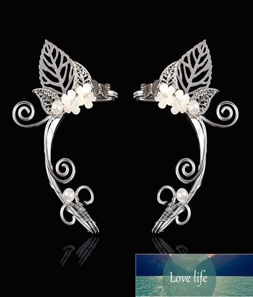 1 pc chic elf ear cuff pearl hollowed flower leaf cosplay fairy earring clips for women girls wedding earcuff jewelry4332802, Silver
1 pc chic elf ear cuff pearl hollowed flower leaf cosplay fairy earring clips for women girls wedding earcuff jewelry4332802, Silver