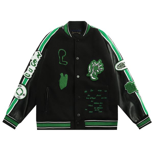 designer baseball uniform men's baseball jacket designer mens jacket spring and autumn fashion sports windbreaker casual jackets clothi, Black;brown
designer baseball uniform men's baseball jacket designer mens jacket spring and autumn fashion sports windbreaker casual jackets clothi, Black;brown