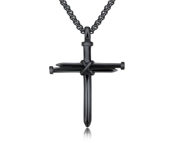 fashion stainless steel mens christian religious nail jewelry whole gold plated jesus cross pendant necklace for men7618528, Silver
fashion stainless steel mens christian religious nail jewelry whole gold plated jesus cross pendant necklace for men7618528, Silver