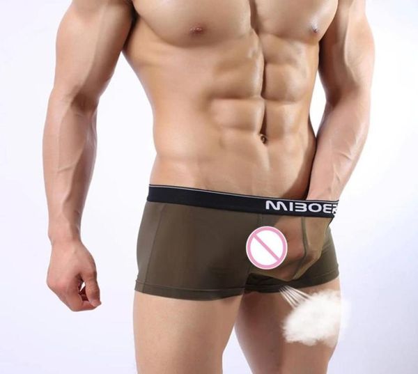underpants miboer super soft and comfortable ice silk sheer transparent mesh men039s boxer shorts exotic unde1947309, Black;white
underpants miboer super soft and comfortable ice silk sheer transparent mesh men039s boxer shorts exotic unde1947309, Black;white