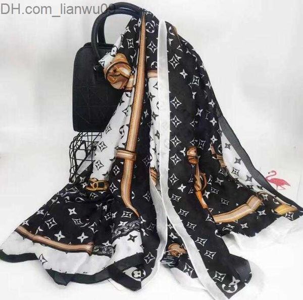scarves silk scarf designer silkensilk scarf fashion man women 4 season shawl letter scarves size 180x90cm 4 color z230817, Blue;gray
scarves silk scarf designer silkensilk scarf fashion man women 4 season shawl letter scarves size 180x90cm 4 color z230817, Blue;gray