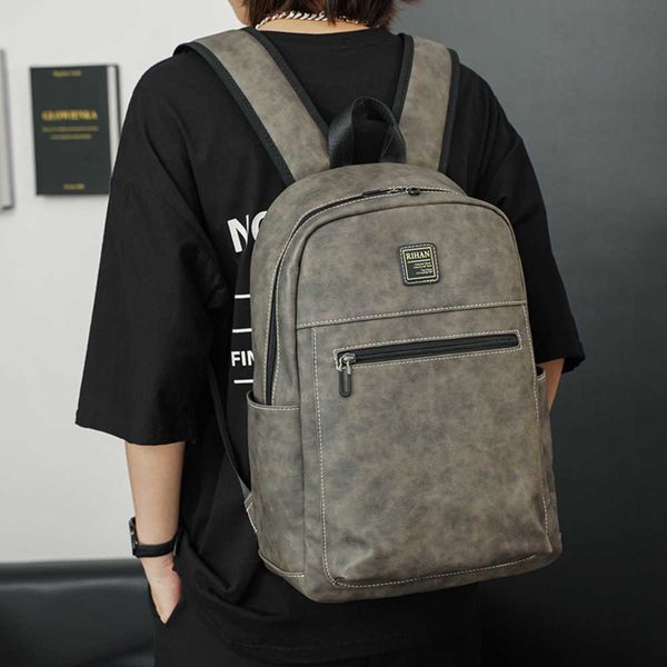leisure large capacity backpack trend travel backpack fashion korean men's bag student schoolbag computer bag 230817
leisure large capacity backpack trend travel backpack fashion korean men's bag student schoolbag computer bag 230817