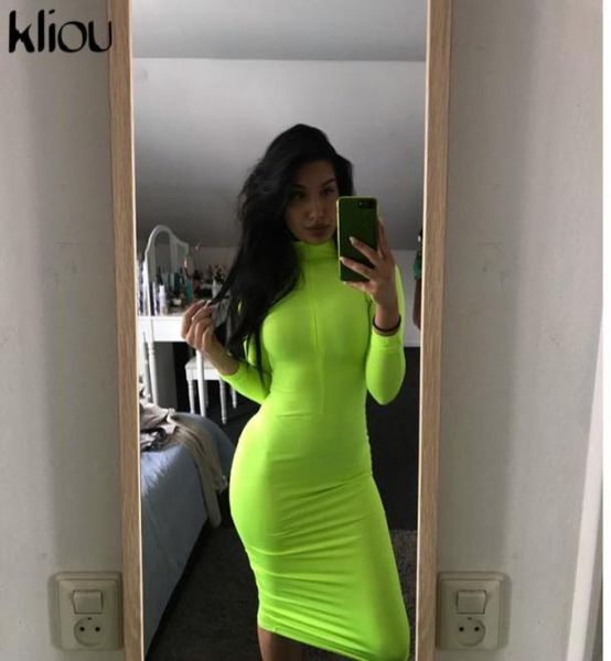 kliou long sleeve thumb hole zipper turtleneck women dress autumn winter female bodycon midcalf party solid dresses lj2011254675859, Black;gray
kliou long sleeve thumb hole zipper turtleneck women dress autumn winter female bodycon midcalf party solid dresses lj2011254675859, Black;gray