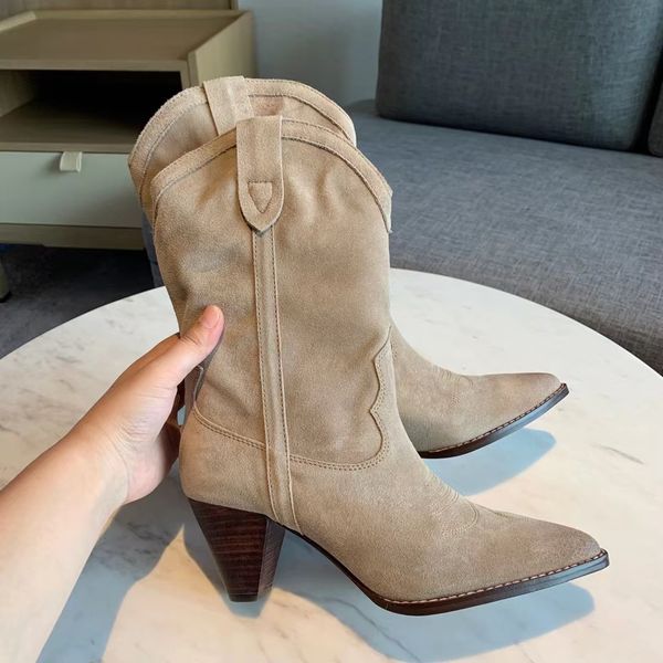 luxury designer women's thick heel ankle boots western denim black carved motorcycle boots and calf short boots
luxury designer women's thick heel ankle boots western denim black carved motorcycle boots and calf short boots