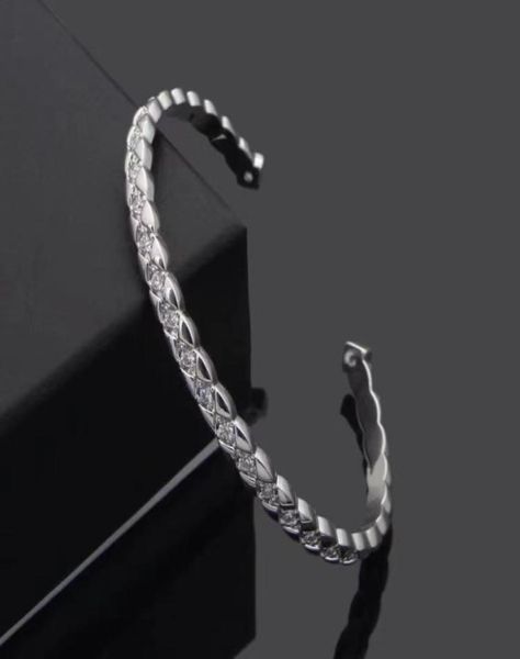 silver bracelets designer jewelry womens bangles fashion diamond stainless steel superior quality chirstmas valentines thanksgivin6702485, Black
silver bracelets designer jewelry womens bangles fashion diamond stainless steel superior quality chirstmas valentines thanksgivin6702485, Black