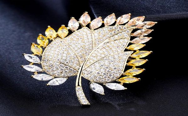 pins brooches yellow gold plated bling cz leaf brooch pin for men women for party wedding nice gift1113334, Gray
pins brooches yellow gold plated bling cz leaf brooch pin for men women for party wedding nice gift1113334, Gray
