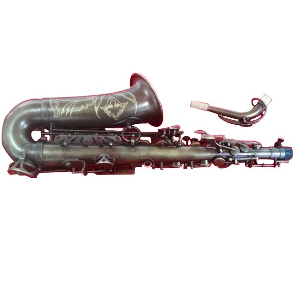professional 95% copy deep carved mark six sax model antique copper eb flat alto saxophone with case accessories
professional 95% copy deep carved mark six sax model antique copper eb flat alto saxophone with case accessories