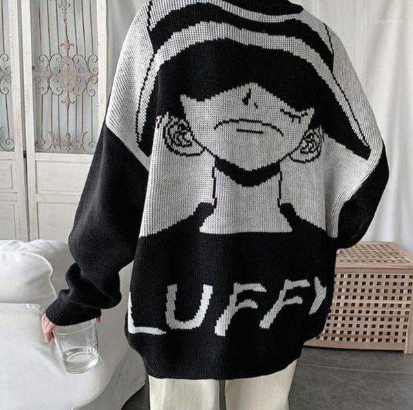 men039s sweaters japanese style anime printing sweater men harajuku hip hop streetwear clothing pullover oneck fashion casual 9802057, White;black
men039s sweaters japanese style anime printing sweater men harajuku hip hop streetwear clothing pullover oneck fashion casual 9802057, White;black