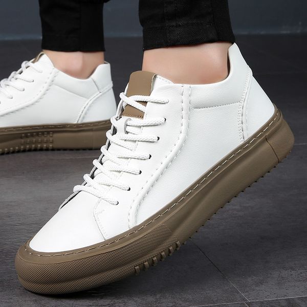 dress shoes men leather shoes sneakers trend white shoes men male casual sneakers non-slip footwear men 230816, Black
dress shoes men leather shoes sneakers trend white shoes men male casual sneakers non-slip footwear men 230816, Black