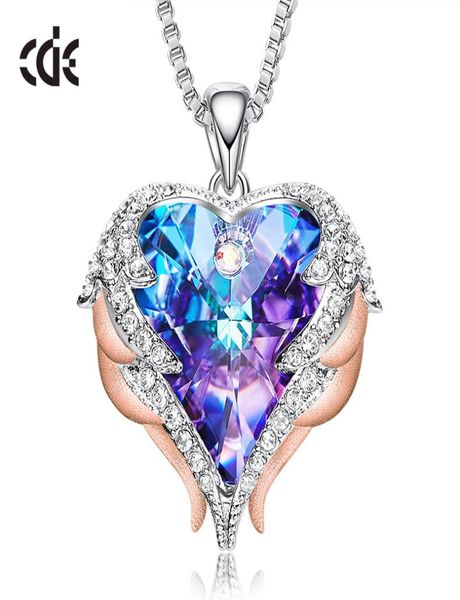 cde fashion angel wings heart shape pendant necklace with amethyst crystal for women fine jewelry valentine039s day gifts cj1916861710, Silver
cde fashion angel wings heart shape pendant necklace with amethyst crystal for women fine jewelry valentine039s day gifts cj1916861710, Silver
