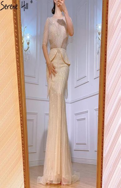 dubai beige tassel beading mermaid evening dresses design 2020 half sleeves luxury formal dress serene hill lj2012248954883, Black
dubai beige tassel beading mermaid evening dresses design 2020 half sleeves luxury formal dress serene hill lj2012248954883, Black