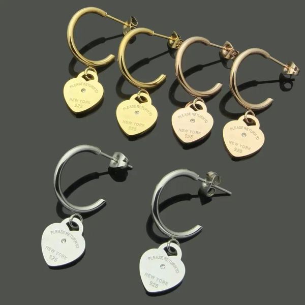 2023 new fashion earrings women's brand c-shaped peach heart single diamond earrings luxury 18k gold tiffnies designer earring gift, Silver
2023 new fashion earrings women's brand c-shaped peach heart single diamond earrings luxury 18k gold tiffnies designer earring gift, Silver