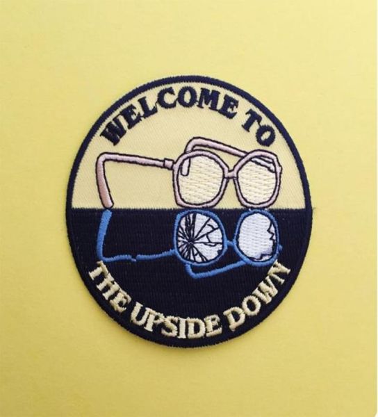 welcome to the upside down glasses embroidered iron on patch favorite badge diy applique clothing patch for backpack clothes emble3729807, Black
welcome to the upside down glasses embroidered iron on patch favorite badge diy applique clothing patch for backpack clothes emble3729807, Black