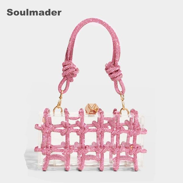 evening bags crystal-embellished rope acrylic clutch purse women rhinestones evening tote bag crystal clear party wedding knot bag silver 23
evening bags crystal-embellished rope acrylic clutch purse women rhinestones evening tote bag crystal clear party wedding knot bag silver 23
