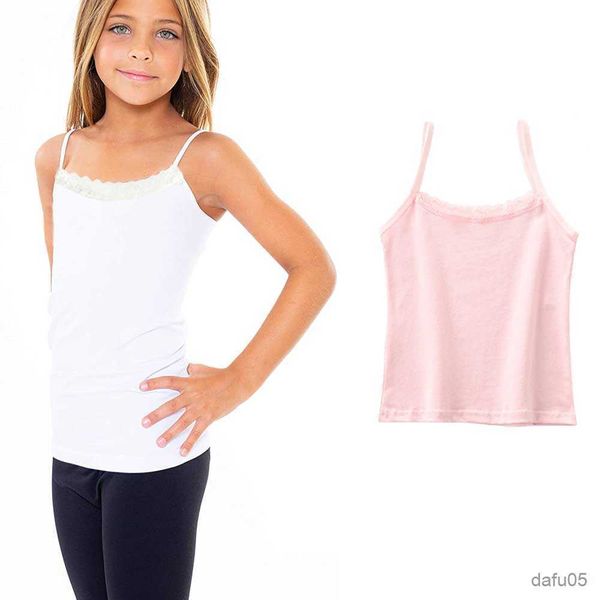 tank girls lace bottoming camisole children's sleeveless t shirts kids solid color 2022 summer new cotton clothing r230817, Blue
tank girls lace bottoming camisole children's sleeveless t shirts kids solid color 2022 summer new cotton clothing r230817, Blue