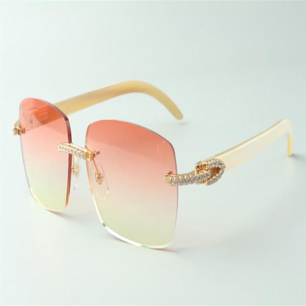 exquisite classic medium diamond sunglasses 3524025 natural white buffalo horn temples glasses size 18-140 mm243c, White;black
exquisite classic medium diamond sunglasses 3524025 natural white buffalo horn temples glasses size 18-140 mm243c, White;black