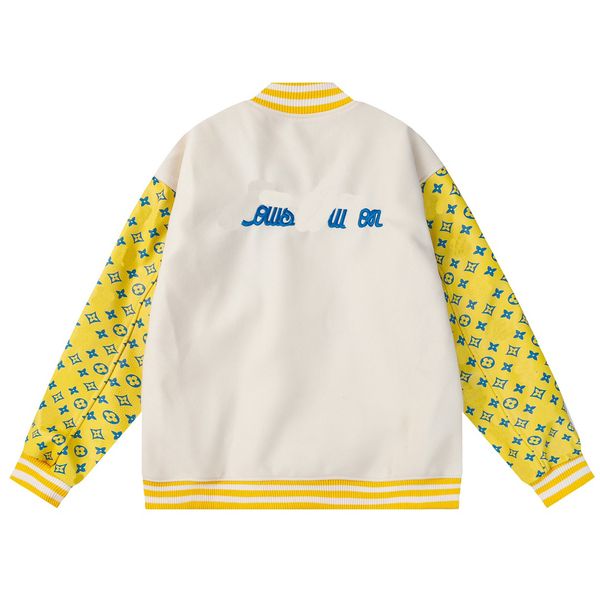 2023 designer mens varsity jacket baseball coat fashion womens letterman jackets embroiderd letter jacket single breasted, Black;brown 
2023 designer mens varsity jacket baseball coat fashion womens letterman jackets embroiderd letter jacket single breasted, Black;brown