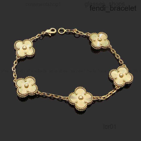 luxury designer link chain bracelet four-leaf cleef clover womens fashion 18k gold bracelets jewelry u6 16xw9, Golden;silver
luxury designer link chain bracelet four-leaf cleef clover womens fashion 18k gold bracelets jewelry u6 16xw9, Golden;silver