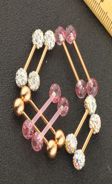 10pcspack piercing jewelry nipple ringindustrial barbell tongue piercingcrystal ball nose ear stud nipple lip piercing body jew6595716, Slivery;golden
10pcspack piercing jewelry nipple ringindustrial barbell tongue piercingcrystal ball nose ear stud nipple lip piercing body jew6595716, Slivery;golden