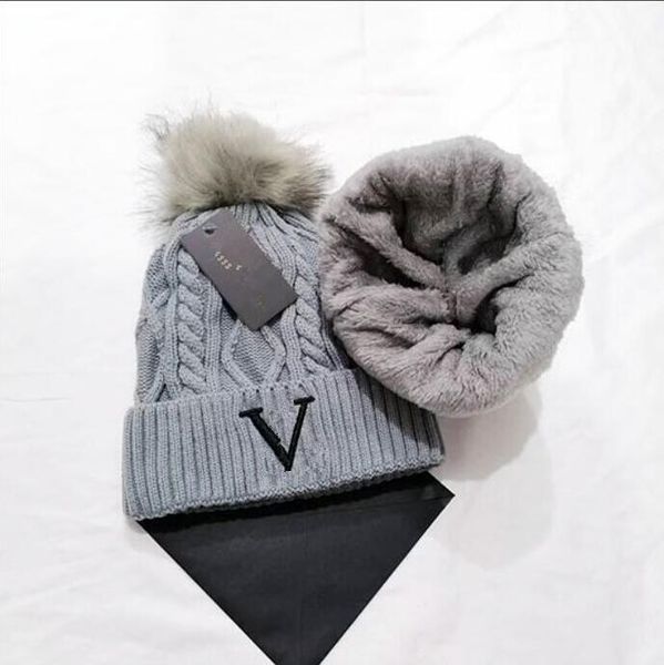 designer winter knitted beanie woolen hat women chunky knit thick warm faux fur pom beanies hats female, Blue;gray
designer winter knitted beanie woolen hat women chunky knit thick warm faux fur pom beanies hats female, Blue;gray