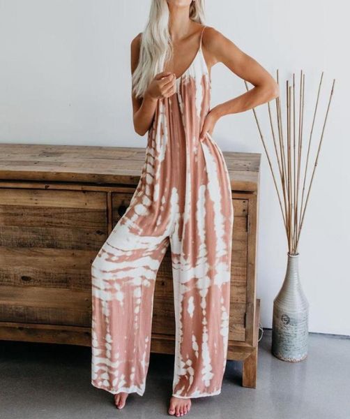 women jumpsuits tie dye summer rompers sleeveless vneck loose wide leg trousers overalls beachwear femme women039s 1937893, Black;white
women jumpsuits tie dye summer rompers sleeveless vneck loose wide leg trousers overalls beachwear femme women039s 1937893, Black;white