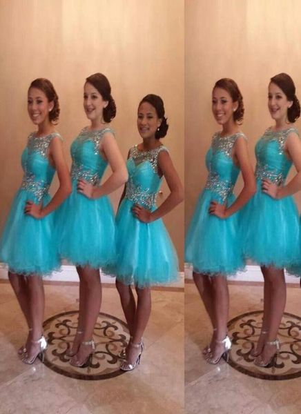 2019 turquoise tulle bridesmaid dresses with beaded scoop neck short prom party gowns a line graduation maid of honor dress9118132, White;pink
2019 turquoise tulle bridesmaid dresses with beaded scoop neck short prom party gowns a line graduation maid of honor dress9118132, White;pink